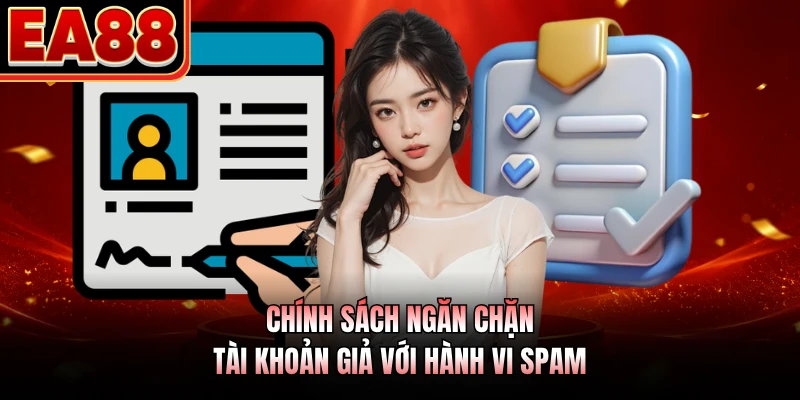 Chính sách ngăn chặn tài khoản giả với hành vi spam
