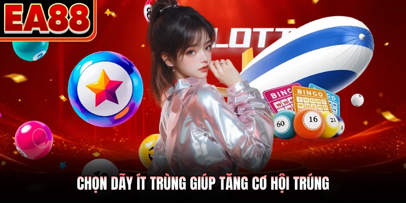 Chọn dãy ít trùng giúp tăng cơ hội trúng
